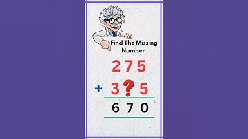 Find the Missing Number | Fun Math Puzzle Challenge #shorts #braintest