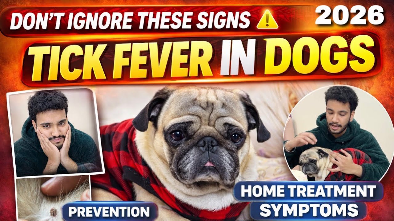 TICK FEVER IN DOGS ⚠️ PERSONAL EXPERIENCE | HOME TREATMENT | SYMPTOMS | HOW TO PREVENT TICKS IN DOGS