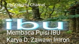 Puisi IBU karya D. ZAWAWI IMRON