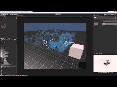 PopcornFX + Unity - Using RenderTexture to shades the particles