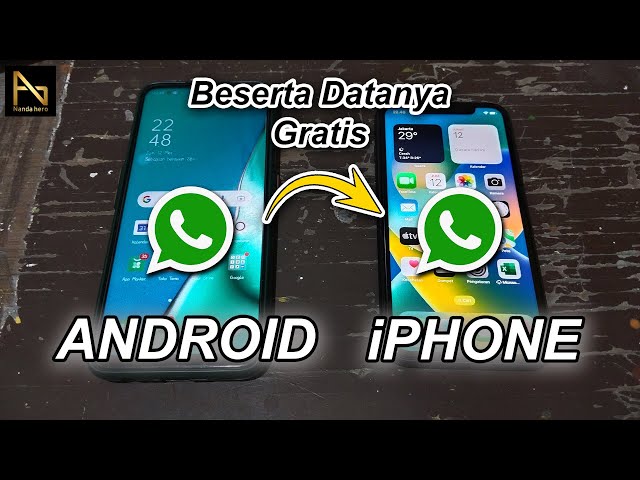 Cara Memindahkan WhatsApp dari Android ke iPhone Beserta Datanya | Tanpa Menghilangkan Chat class=