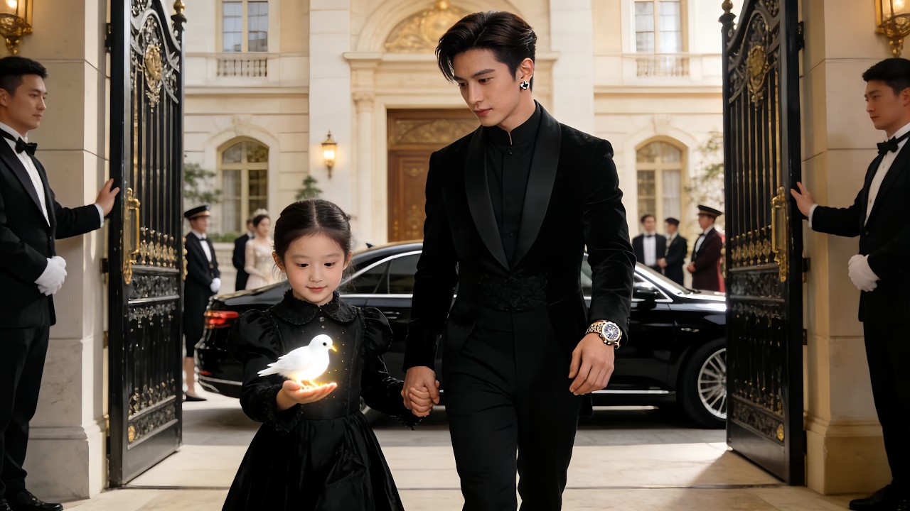 La chica obtiene poderes de premonición y protege a su familia con suerte y sabiduría.#viral