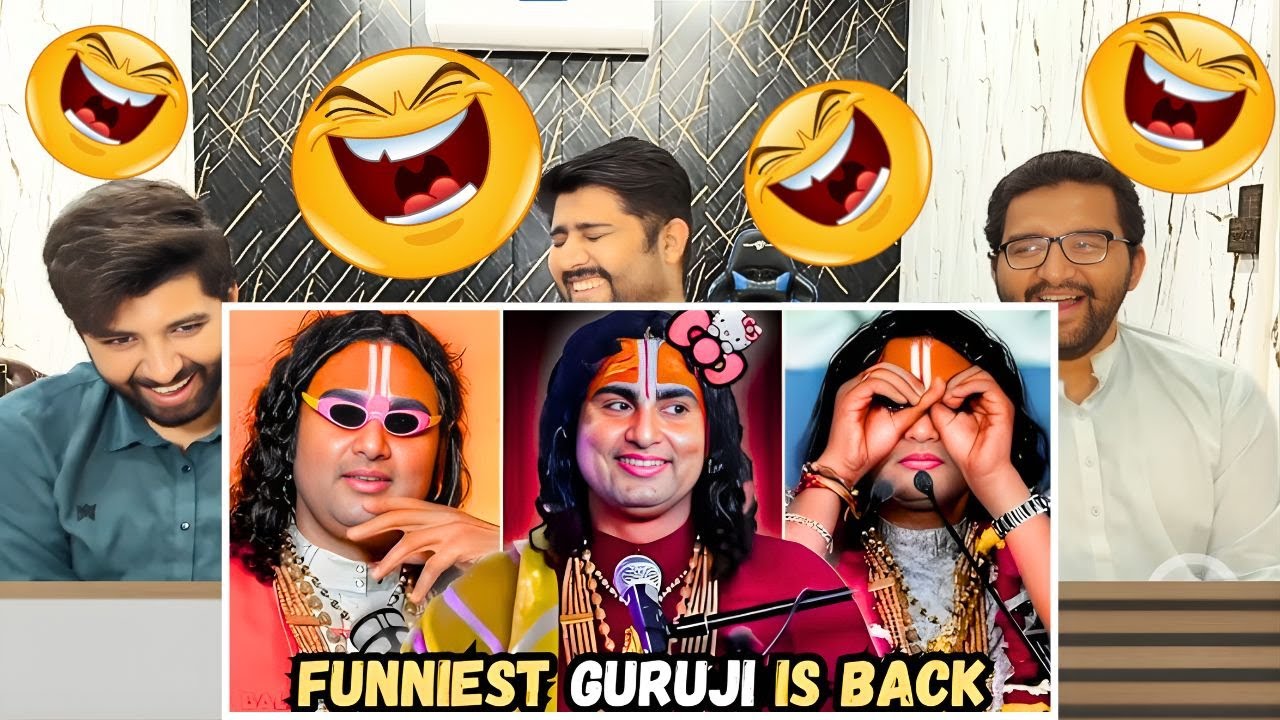Pakistani Reaction On Guruji Ki Mehfil 🤩😂 | Aniruddha Acharya Funny Memes | Part 7 🔥