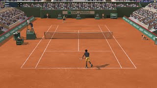 Full Ace Tennis Simulator | Gael Monfils VS Lorenzo Musetti | ROLAND GARROS | Gameplay