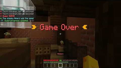 Minecraft Hide And Seek Clip (Hive Bedrock)