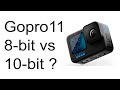 La Gopro 11 filme-t-elle réellement en 10 bits? 🤔🤔🤔