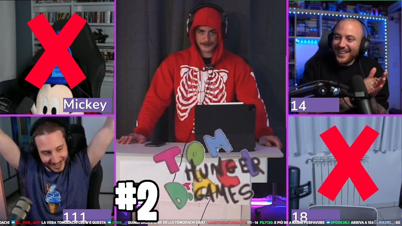 PANETTY BEST MOMENTS TOMODACHI HUNGER GAMES con DADA e NANNI #2