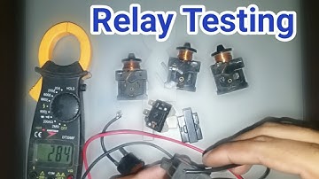 Testing compressor relay with digital meter in Urdu/Hindi | fully4world