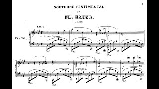 Charles Mayer - Nocturne Sentimental, Op.232