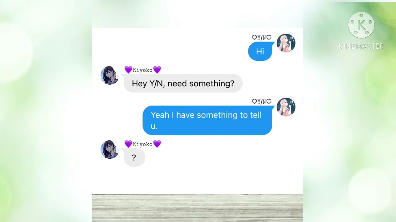 Shy ~ Haikyu ~ Y/N x Kiyoko