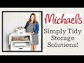 Michaels simply tidy storage solutions