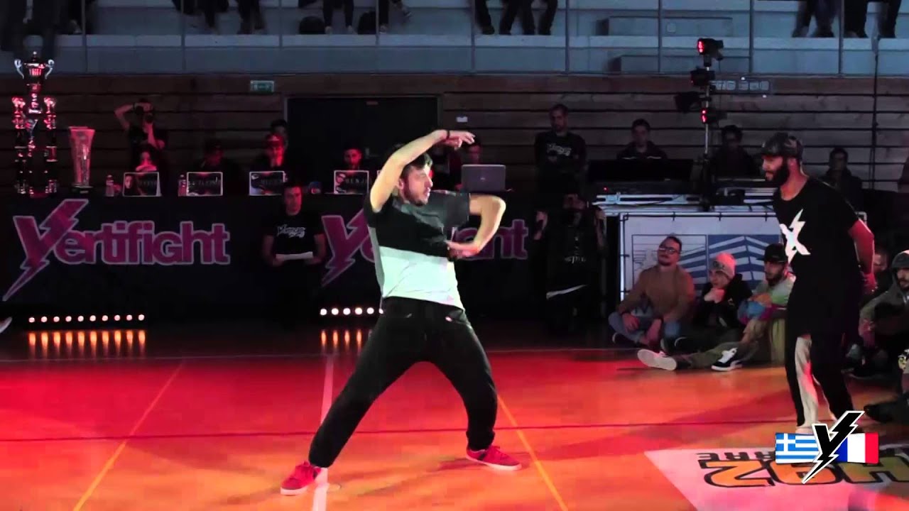 VERTIFIGHT WORLD 2015 | 1/8 Final 1vs1 | Jeff (GREECE) vs. NAIM (France)