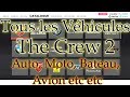 The Crew 2 tous les véhicules du jeu.