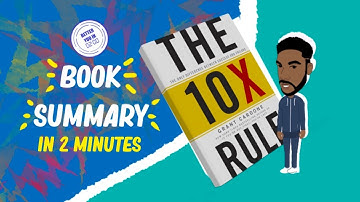 The 10X Rule ANIMATED BOOK SUMMARY - Grant Cardone | The Difference Between Success and Failure