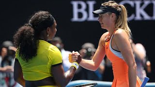 Sharapova vs Serena ● 2016 AO (QF) Highlights