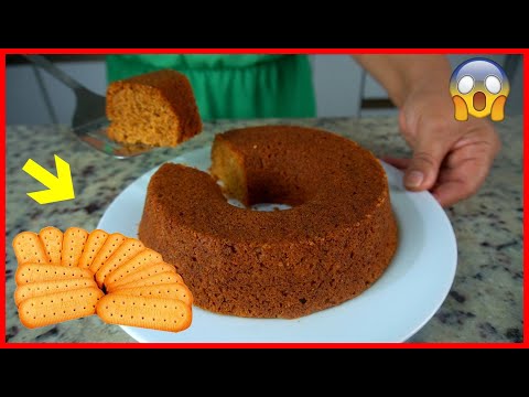 Vídeo: Como Fazer Bolo De Biscoito