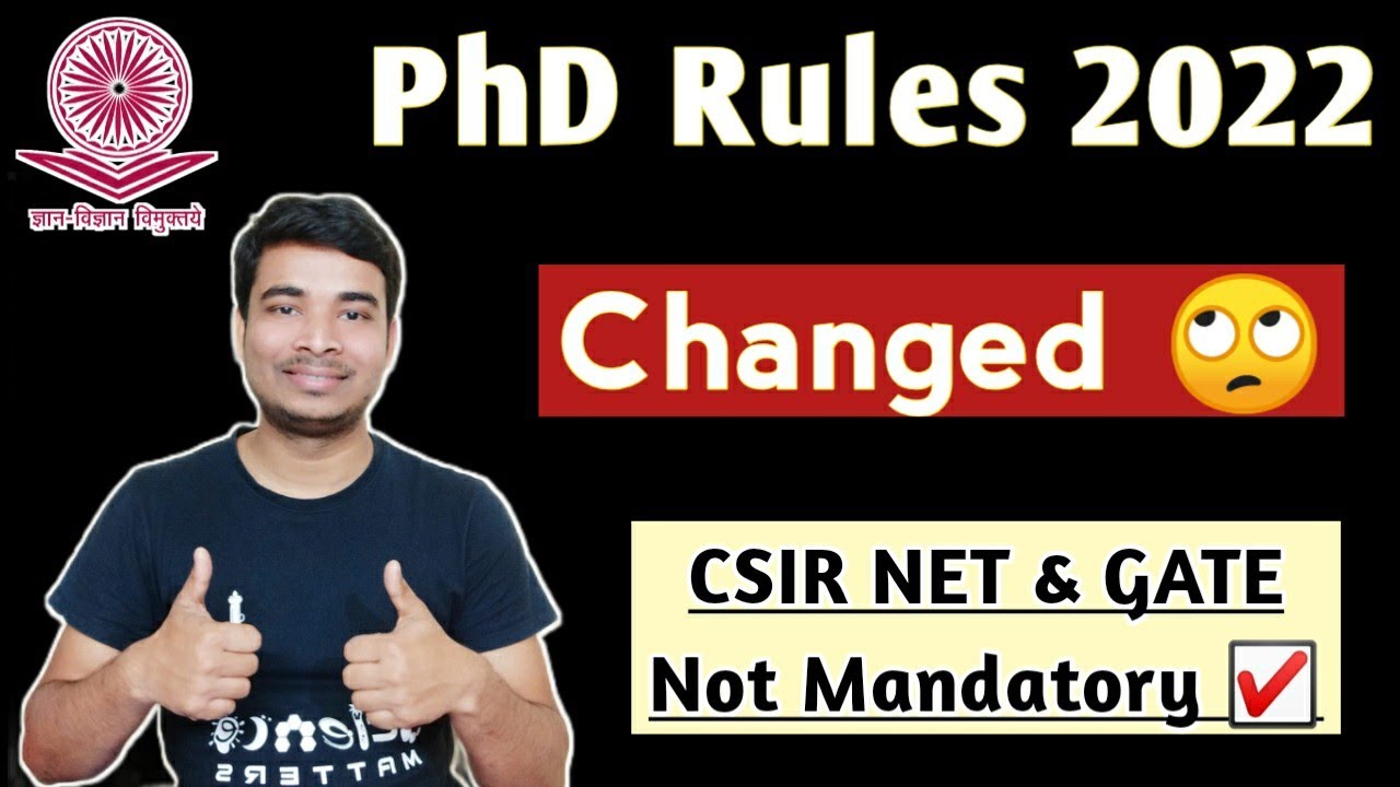 phd rules changed