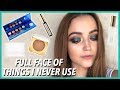 FULL FACE OF MAKEUP I BOUGHT... BUT NEVER USE