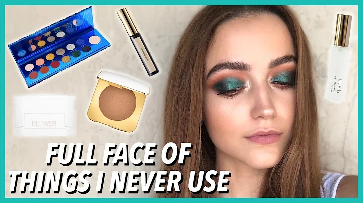 FULL FACE OF MAKEUP I BOUGHT... BUT NEVER USE