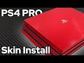 How to install our PS4 Pro Skin