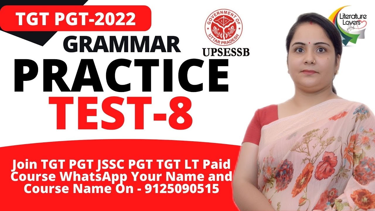 up-tgt-pgt-english-free-practice-test-8-literature-lovers-youtube