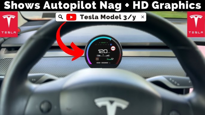 Heads Up Display for Tesla Model 3/Model Y - TesKings