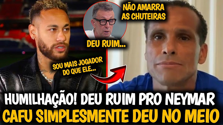 🚨TRETA| RIVALDO METE O LOUCO E DÁ NO MEIO DO NEYMAR APÓS DECLARAÇÃO POLÊMICA E CRAQUE NETO REBATE