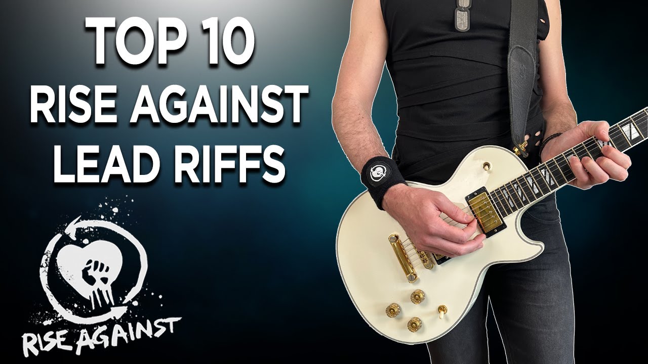 Rise Against - Top 10 Rise Against Lead Riffs 4K UHD - YouTube