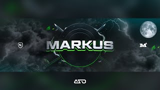 Markus Twitter Header - Speedart by AndrazDZN