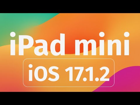 How to Update iPad mini to iOS 17.1.2 | iPadOS 17.1.2