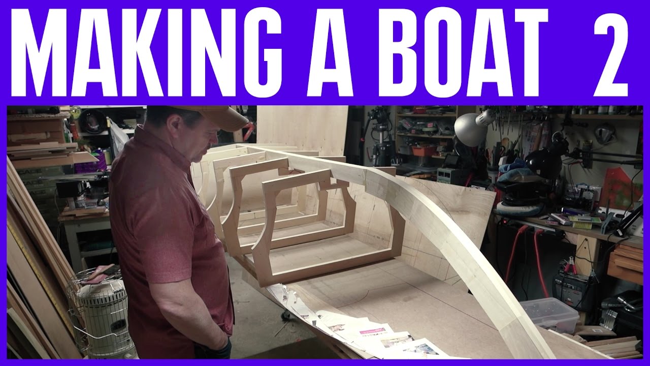 How to Build a Wooden Boat #2 Without Marine Plywood ...