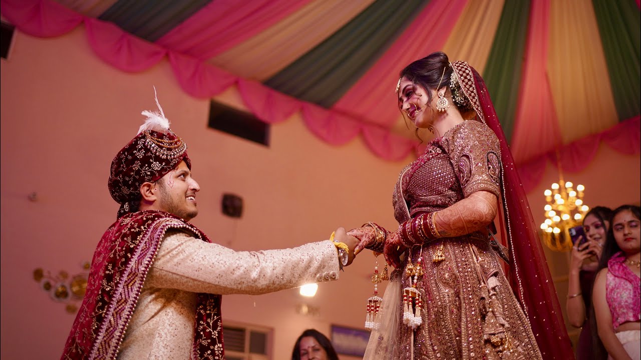 Aaj Hamari Shadi Hai   vlog  weeding  marriage  couple  love  viral  meghachaube
