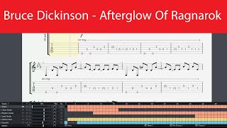 Bruce Dickinson - Afterglow Of Ragnarok Guitar Tab + Guitar Pro File(Drop B)