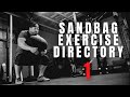 SANDBAG EXERCISE DIRECTORY 1: Sandbag Pick, Extensions &amp; Loads