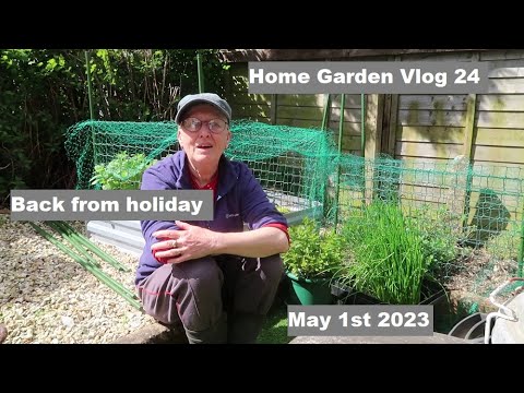 Home Garden Vlog 24 - Back from Holiday