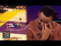Stephen Curry Explains His Slip & Airball