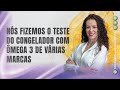 Teste do congelador com mega 3 de vrias marcas