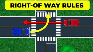 Right of Way Rules Explained | Learn Who Goes First at Intersections