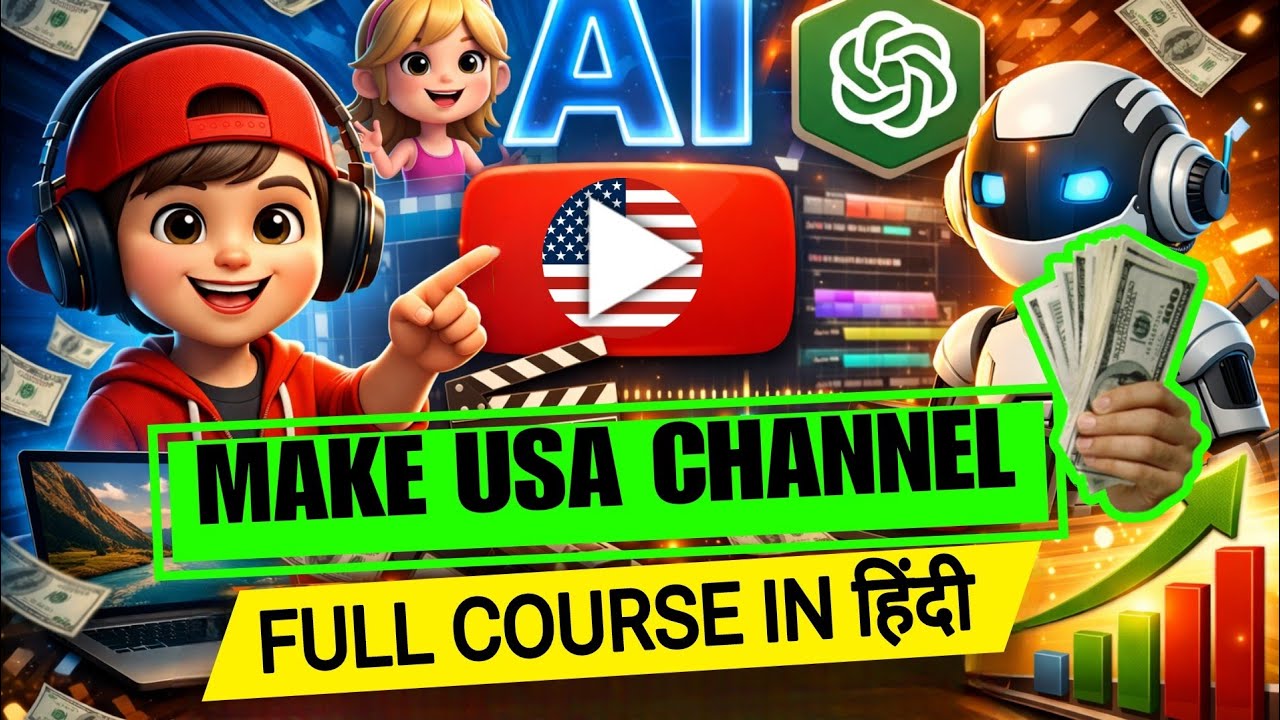 How to create USA youtube channel step by step | USA channel kaise banaye | Roshan Patail