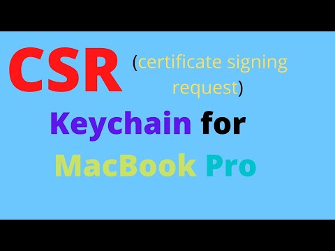 ვიდეო: სად ვიპოვო CSR ფაილები Mac-ზე?