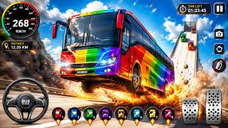 Extreme Bus Stunt Racing Impossible Ramp Adventure Ramp King Bus Racing Android Gameplay P2