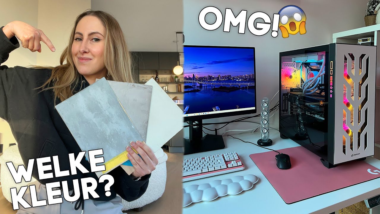 Nieuwe EETTAFEL kiezen & Mijn NIEUWE PC is er! - Verhuisvlog #9