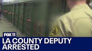 LASD deputy arrested, accused of smuggling drugs into jail