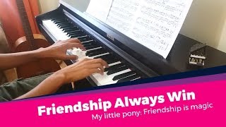 Friendship Always Win | MLP Piano Cover [Sheet music & MIDI] chords