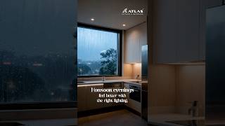 Monsoon evenings bring a unique charm and the right lighting helps you enjoy every moment of it.