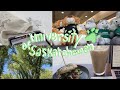 Usask uni vlog  fall term 2022  dog therapy not much studying aesthetic cafs  seakae