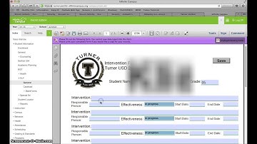 Creating PLP Documents in Infinite Campus