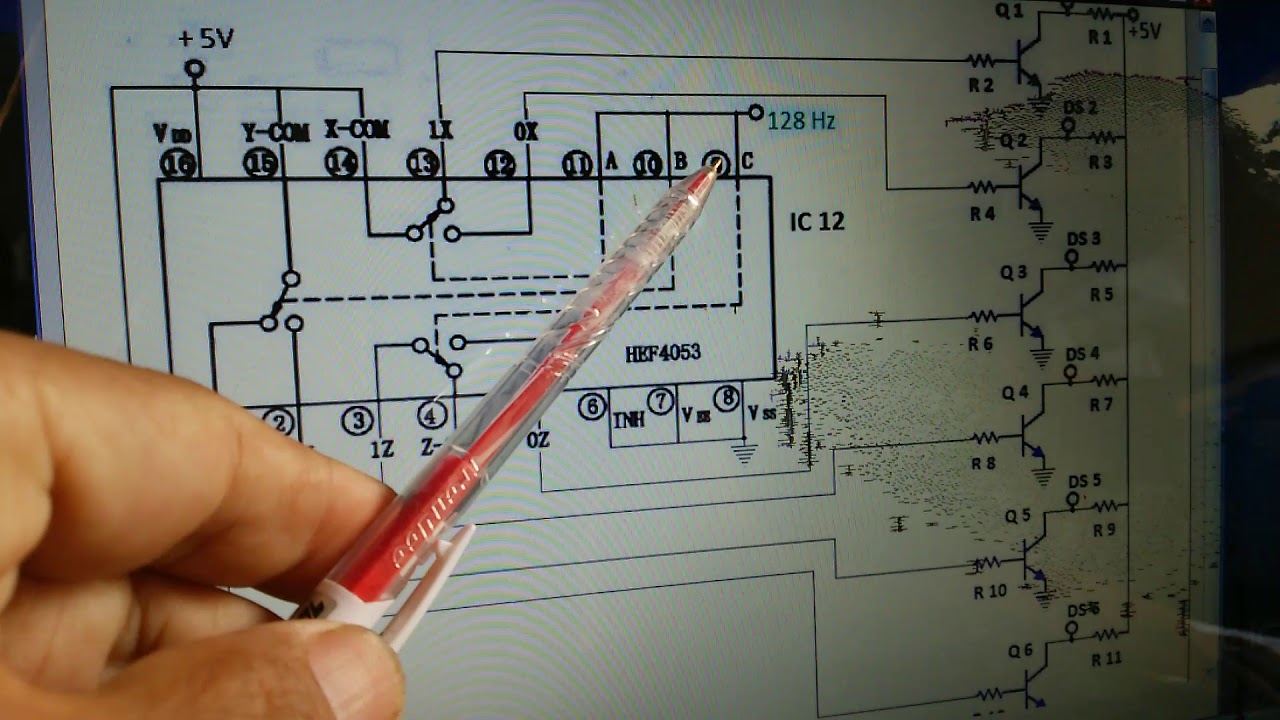 Principle of operation of IC 4053 - YouTube