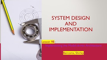 Implementing the Model driven Architecture