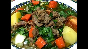 RESEPI SUP DAGING SEDAP